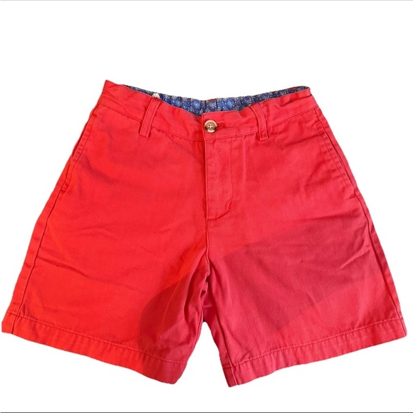J. Bailey Boys'  Pete Short Shrimp Twill Boys  Short Size 6 Spring Summer Preppy - Picture 1 of 9